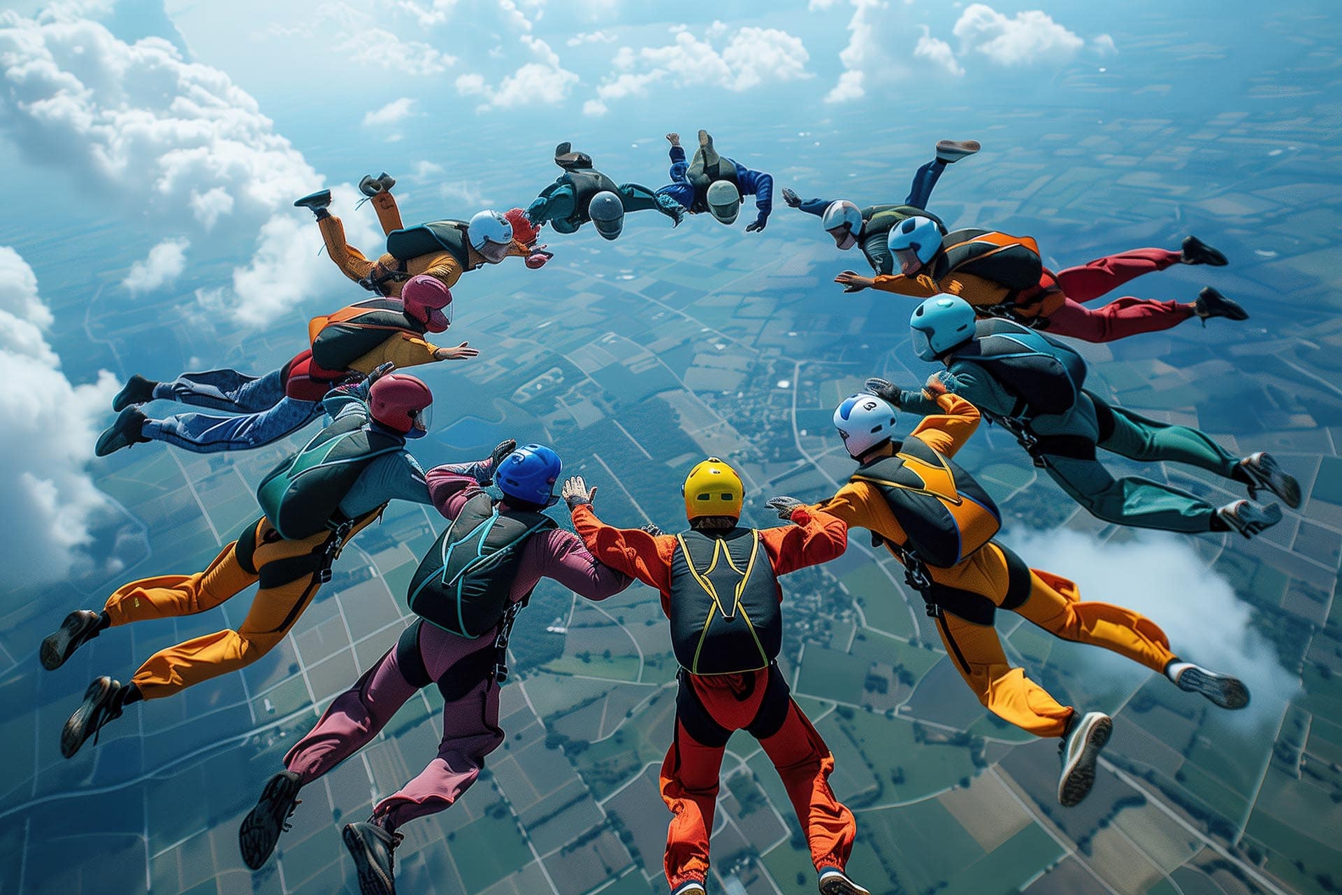 Skydiving